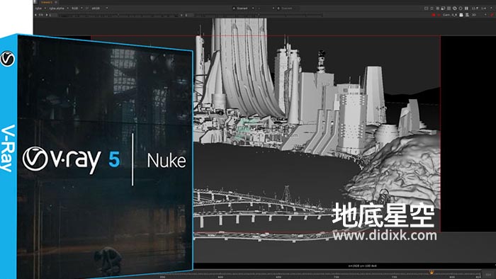 Nuke插件-高级渲染器 V-Ray 5.20.01 for Nuke 13.1v2
