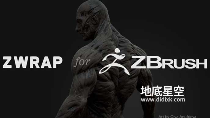 ZBrush插件-模型拓扑插件 Faceform ZWrap V2024.6.2