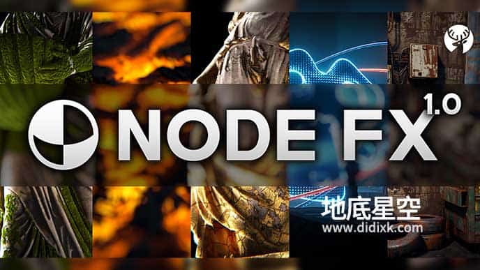 Blender插件-着色器节点预设插件 Node FX v1.0