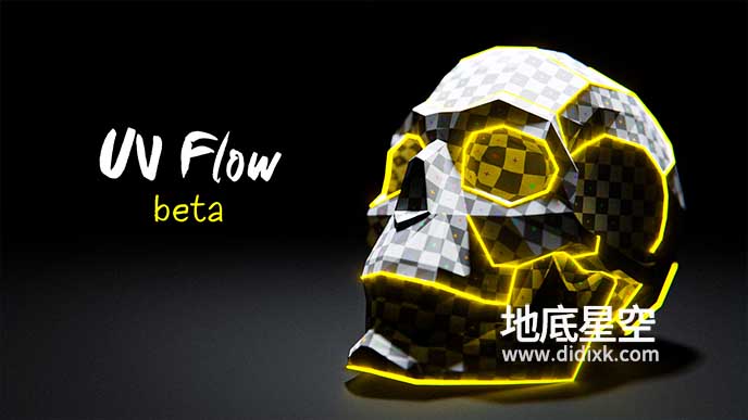 Blender插件-贴图展UV插件 UV Flow v0.9.12