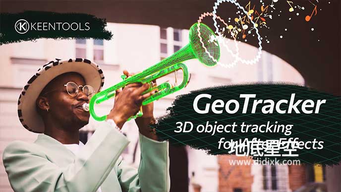 AE插件-视频物体跟踪合成插件 Keentools GeoTracker v2024.2.0