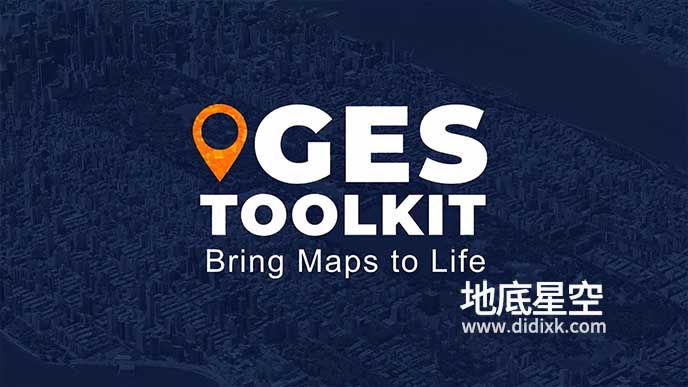 AE脚本-三维地图坐标定点连线动画 Google Earth Studio Toolkit V2.1