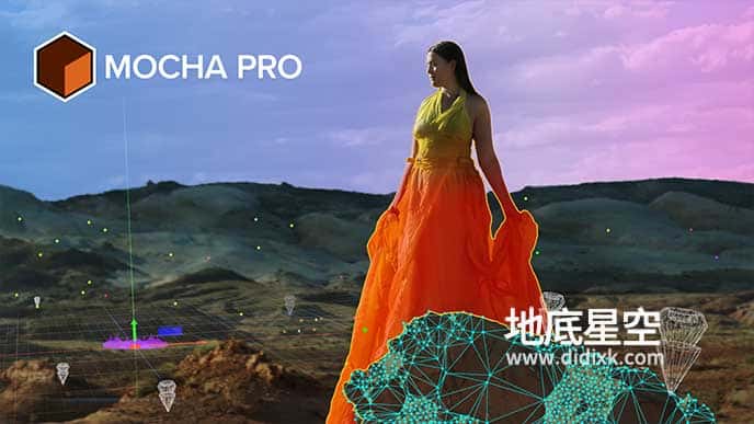 摄像机反求跟踪摩卡软件AE/PR/OFX/达芬奇/AVX插件Mocha Pro 2025 v12.0.0 CE Win