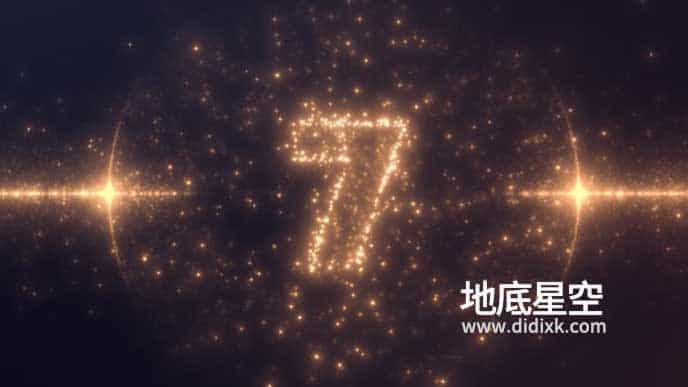 AE模板-2025新年春节粒子倒计时-New Year 2025 Countdown