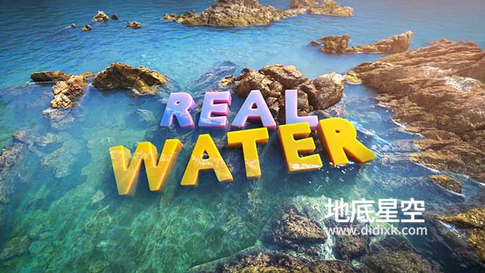 Blender插件-真实水流材质着色器湖泊海洋生成器 Real Water v2.0.2