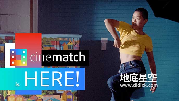 PR插件-摄像机色彩空间匹配调色插件 CineMatch v1.31 Win